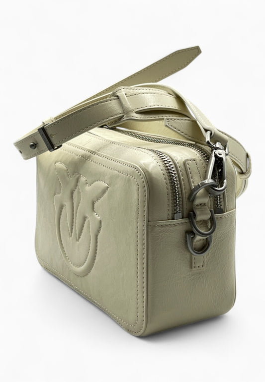 PINKO Borsa Camera Bag CARRIE Bianco 104336A26J