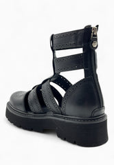 CULT Sandalo in Pelle SLASH 4441 Nero CLW444100