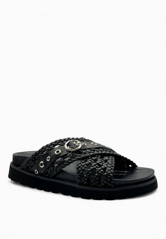 CULT Ciabatta in Pelle LIZZO 4465 Nero CLW446500