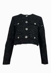 LIU-JO Giacca Bottoni Nero UF5142D02267