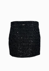 LIU-JO Gonna Mini Bottoni Nero UF5146D0267