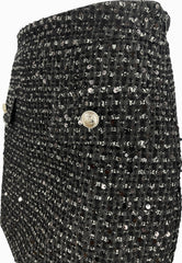 LIU-JO Gonna Mini Bottoni Nero UF5146D0267
