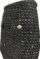 LIU-JO Gonna Mini Bottoni Nero UF5146D0267