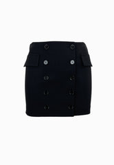 PATRIZIA PEPE Gonna Nero 8G0497A025