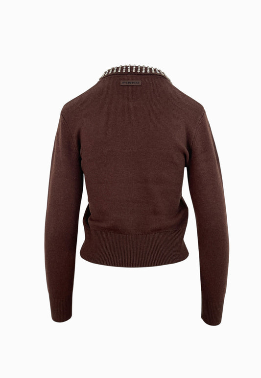 PINKO Maglia Blend VENTOTENE Marrone 105530A2S4