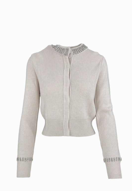 PINKO Cardigan Blend SPEZZINO Grigio 105686A2S4