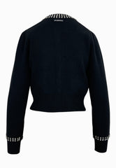 PINKO Cardigan Blend SPEZZINO Nero 105686A2S4