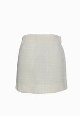 PINKO Gonna Tweed FLAN Bianco 105792A2VJ