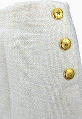 PINKO Gonna Tweed FLAN Bianco 105792A2VJ