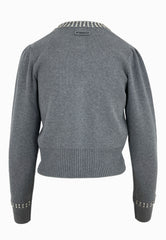 PINKO Cardigan Blens SPEZZINO Grigio 105686A2S4