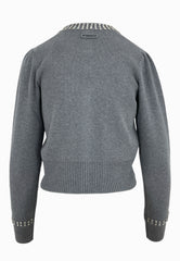 PINKO Cardigan Blens SPEZZINO Grigio 105686A2S4
