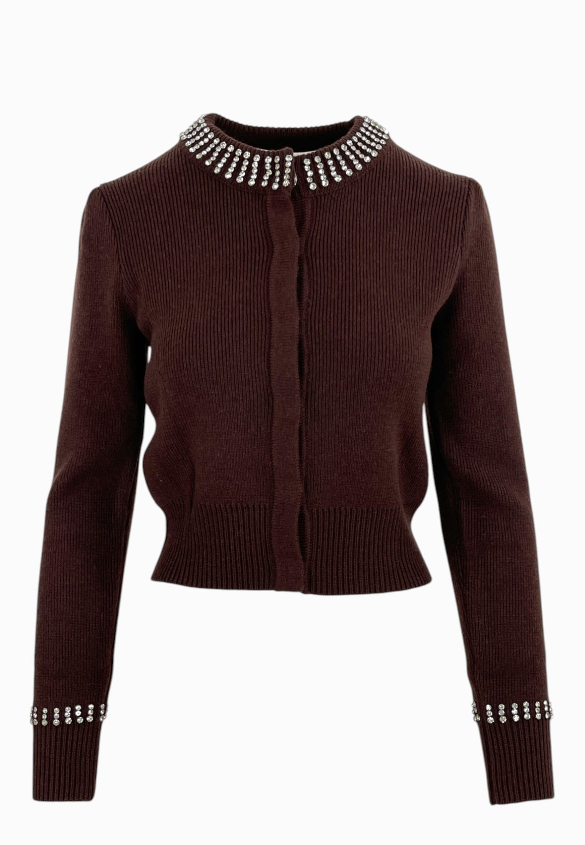 PINKO Cardigan Blend SPEZZINO Marrone 105686A2S4