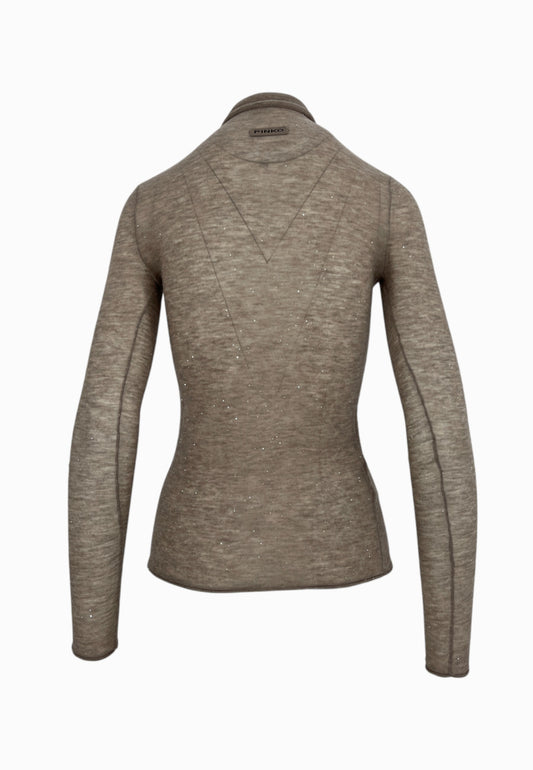 PINKO Maglia Ultrafine MOSS Beige 105821A2PM