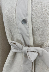 PINKO Caban Similmontone CAPPERI Bianco 105473A2QC