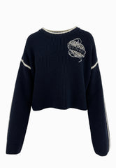 PINKO Maglia Cordonetto ALICUDI Blu 105397A2PK