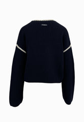 PINKO Maglia Cordonetto ALICUDI Blu 105397A2PK