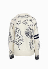 PINKO Maglia Cordonetto ANDROS Bianco 105427A2PK