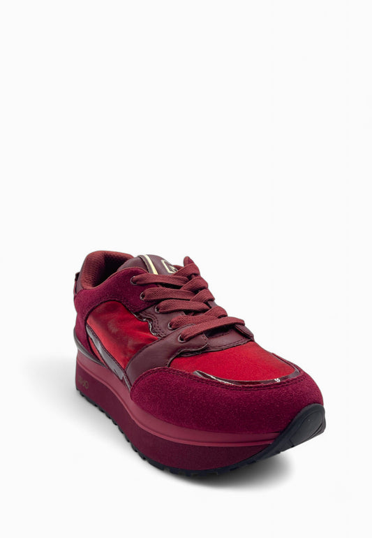 LIU-JO Sneaker MAXI WONDER 91 Rosso BF5005PX522