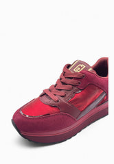 LIU-JO Sneaker MAXI WONDER 91 Rosso BF5005PX522