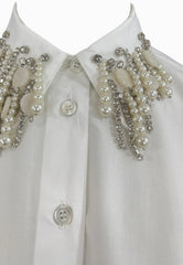 PINKO Camicia CAFFELATTE Bianco 105620A2EU