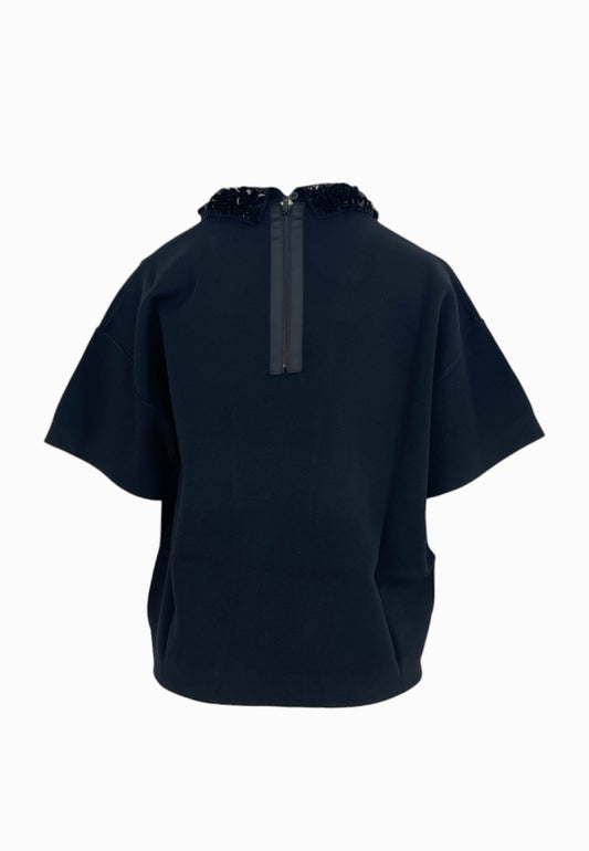 LIU-JO Maglia Chiusa ECS Nero CF5038MS55N