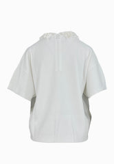 LIU-JO Maglia Chiusa ECS Bianco CF5038MS55N