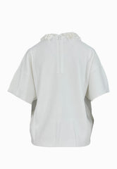 LIU-JO Maglia Chiusa ECS Bianco CF5038MS55N