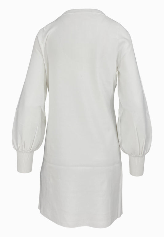 LIU-JO Abito Maglia ECS Bianco CF5085MS55N