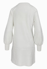 LIU-JO Abito Maglia ECS Bianco CF5085MS55N