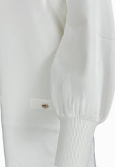LIU-JO Abito Maglia ECS Bianco CF5085MS55N