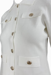 LIU-JO Giacca Maglia ECS Bianco CF5152MS55N