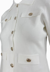 LIU-JO Giacca Maglia ECS Bianco CF5152MS55N