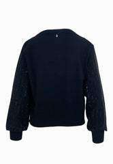 LIU-JO Maglia Chiusa Nero CF5271MA96E