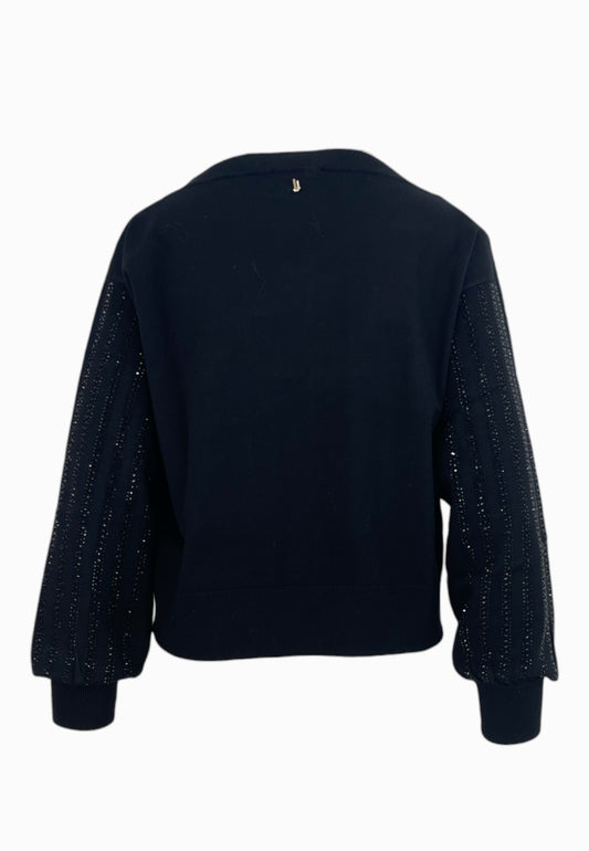 LIU-JO Maglia Chiusa Nero CF5271MA96E