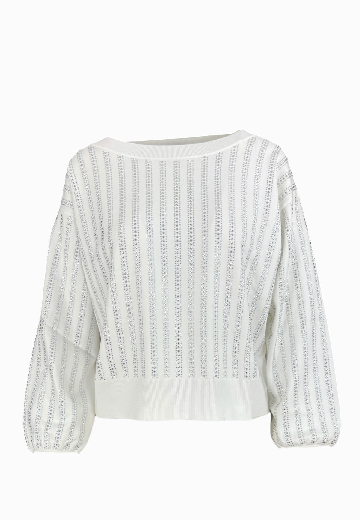 LIU-JO Maglia Chiusa Bianco CF5271MA96E