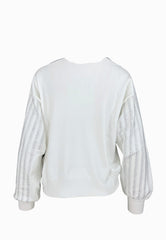 LIU-JO Maglia Chiusa Bianco CF5271MA96E