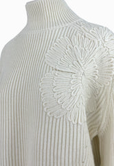 LIU-JO Maglia Chiusa Bianco CF5399MA65N