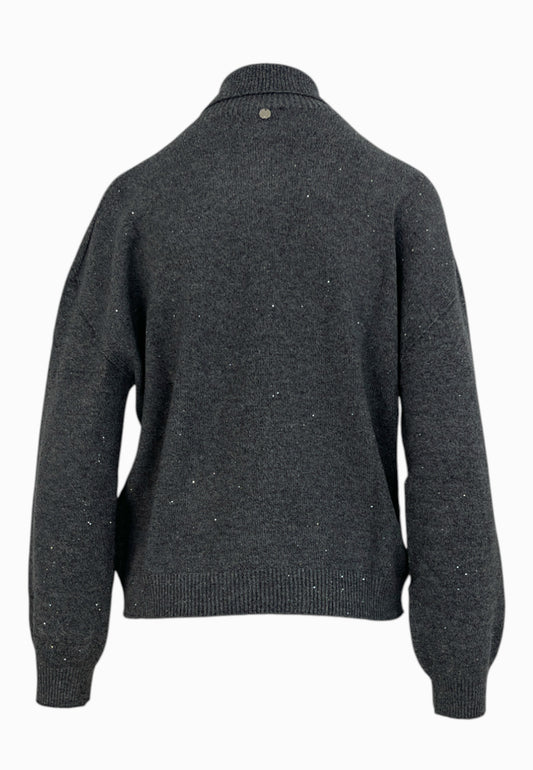 LIU-JO Maglia Chiusa M/L Grigio MF5234MA27R