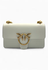 PINKO Borsa LOVE ONE MINI Bianco/Oro 100074A0F1