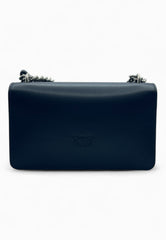 PINKO Borsa LOVE ONE MINI Nero/Argento 100074A0F1