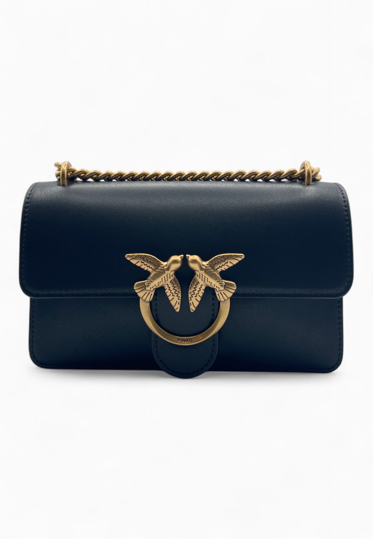 PINKO Borsa LOVE ONE MINI Nero/Oro 100074A0F1