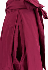 PINKO Gonna Taffeta CAVALLINA Rosso 105645Y3LE
