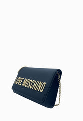 LOVE MOSCHINO Borsa PU Nero/Oro JC4103PP0NKD