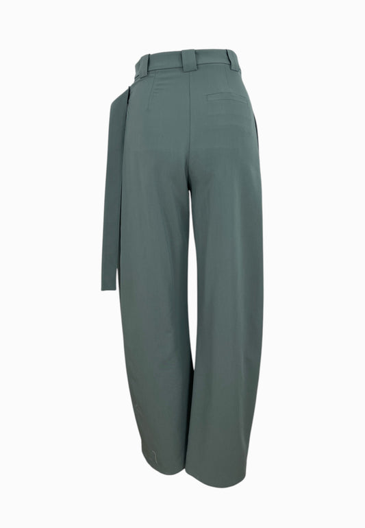 PINKO Pantalone Fluido PESCE Verde 105570A18E