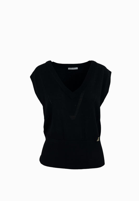 PATRIZIA PEPE Maglia Nero 8K0332KM36