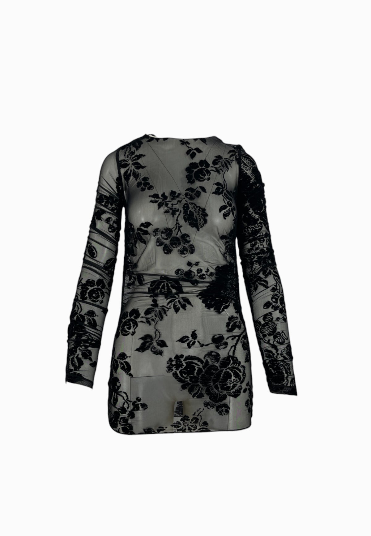 PINKO Maglia Tulle PUZZLE Nero 105601A2QD
