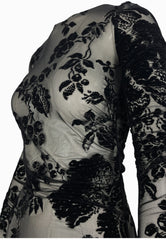 PINKO Maglia Tulle PUZZLE Nero 105601A2QD