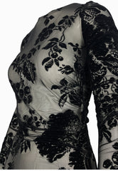 PINKO Maglia Tulle PUZZLE Nero 105601A2QD