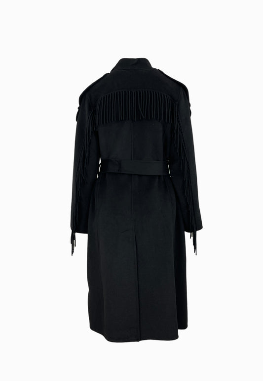 LIU-JO Trench C/Frange Nero CF5058T4627