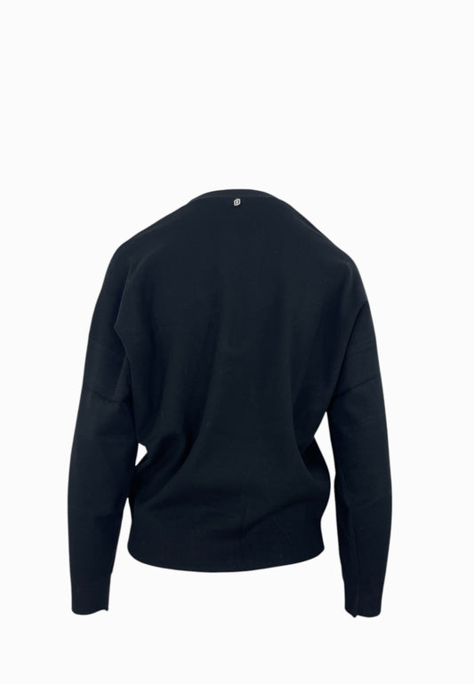 LIU-JO Maglia Chiusa ECS Nero MF5037MS99E